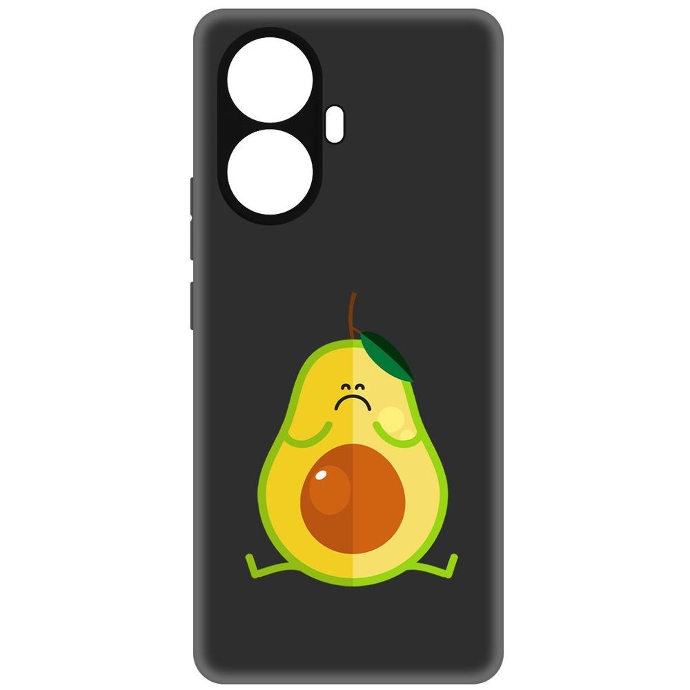 

Чехол-накладка Софт Авокадо Недовольный для Realme 10 Pro+