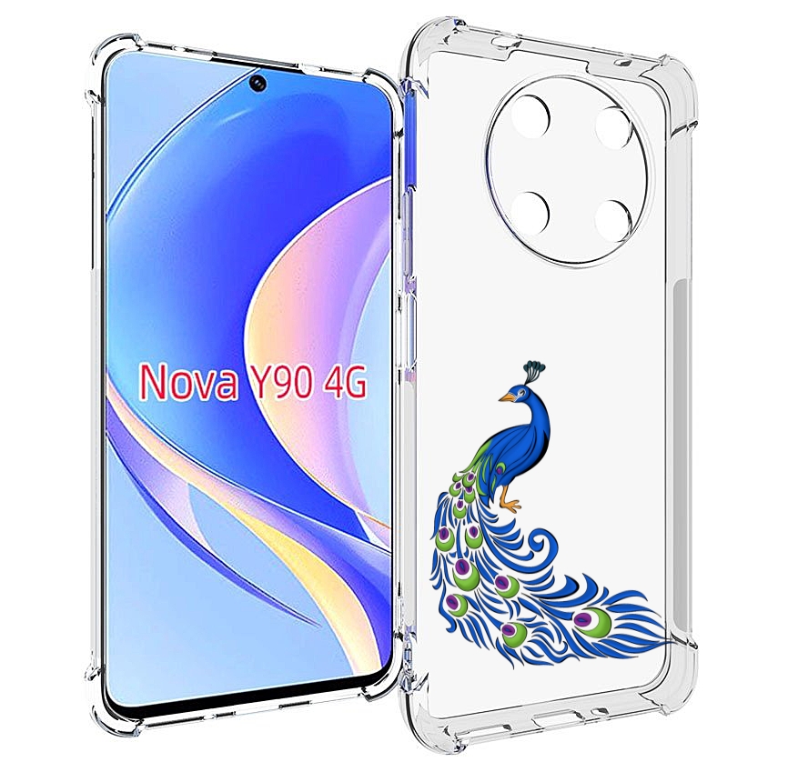 

Чехол MyPads жарптица-голубая для Huawei Nova Y90 (CTR-LX1) / Enjoy 50 Pro, Tocco