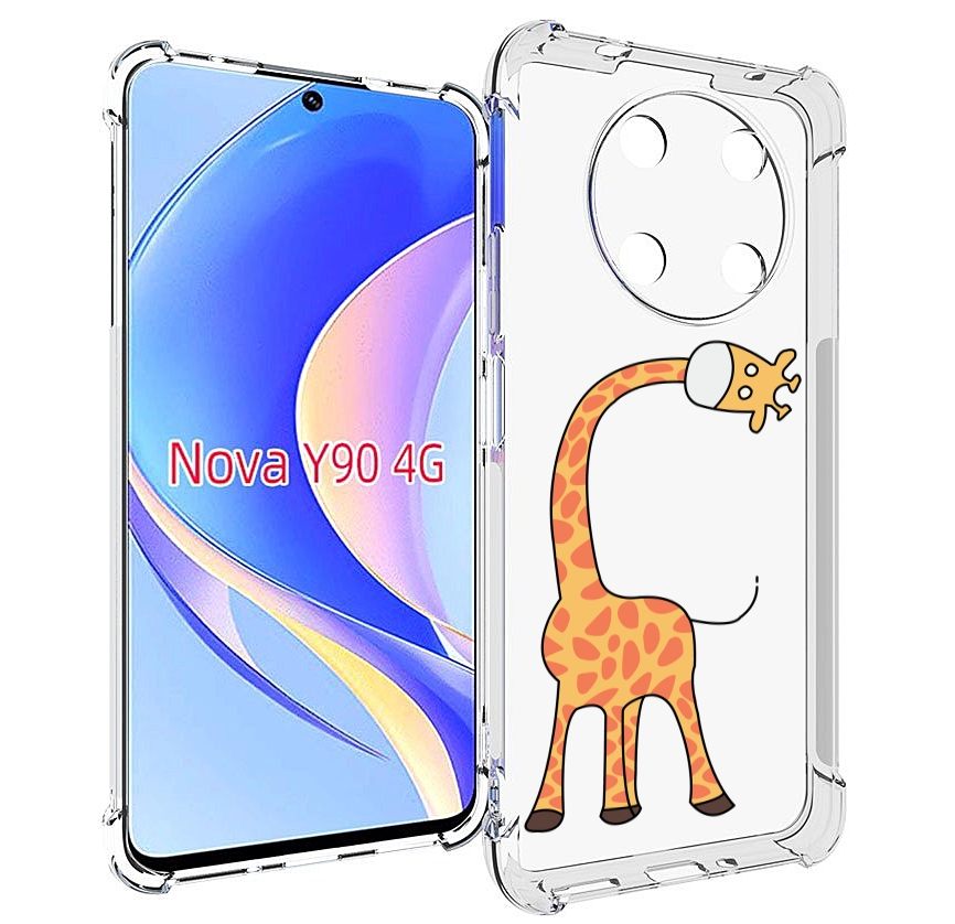 

Чехол MyPads жирафик детский для Huawei Nova Y90 (CTR-LX1) / Enjoy 50 Pro, Tocco