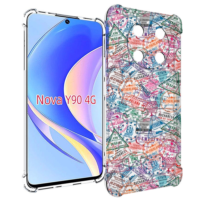 

Чехол MyPads загранчехол для Huawei Nova Y90 (CTR-LX1) / Enjoy 50 Pro, Tocco