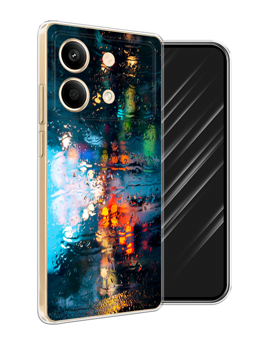 

Чехол Awog на Poco X6 Neo "Абстракция 28", Бирюзовый, 321950-1