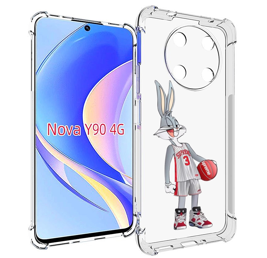 

Чехол MyPads заяц-баскетболист женский для Huawei Nova Y90 (CTR-LX1) / Enjoy 50 Pro, Tocco