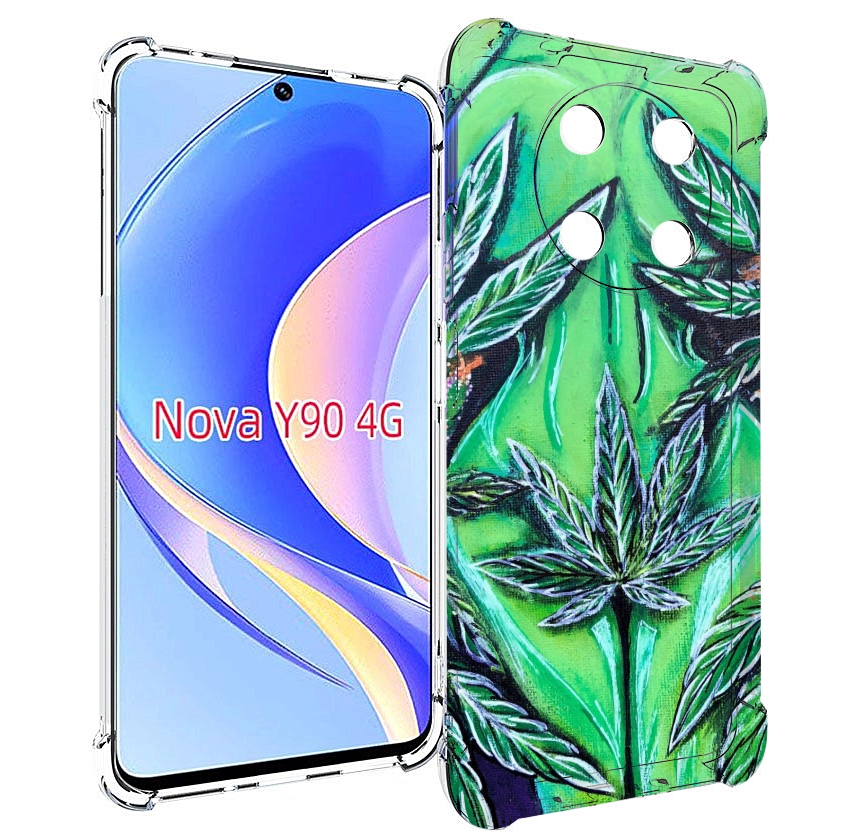 

Чехол MyPads зеленая девушка для Huawei Nova Y90 (CTR-LX1) / Enjoy 50 Pro, Tocco