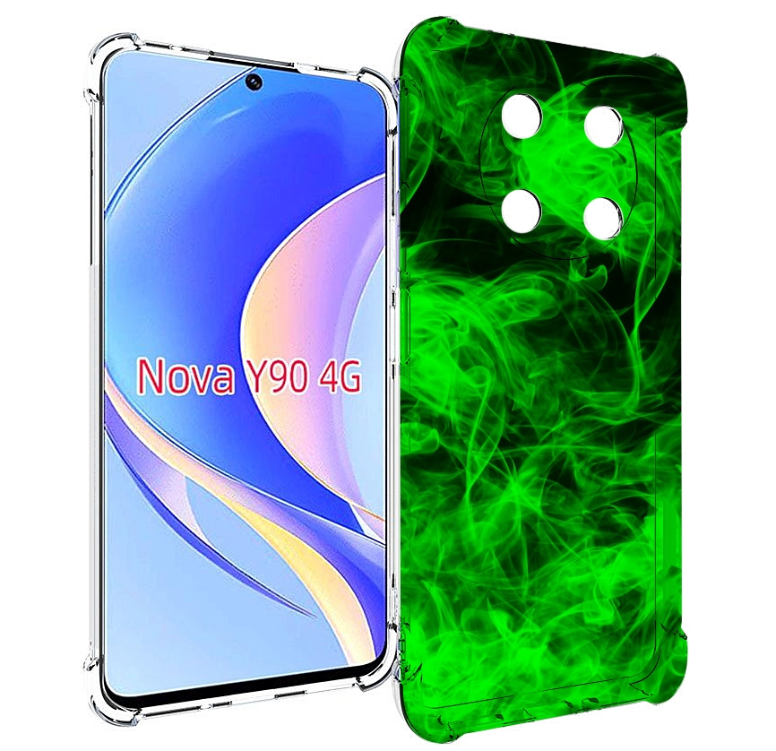 

Чехол MyPads зеленый-дымок для Huawei Nova Y90 (CTR-LX1) / Enjoy 50 Pro, Tocco
