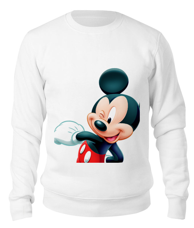 

Свитшот Printio Микки маус белый 2XL, Микки маус