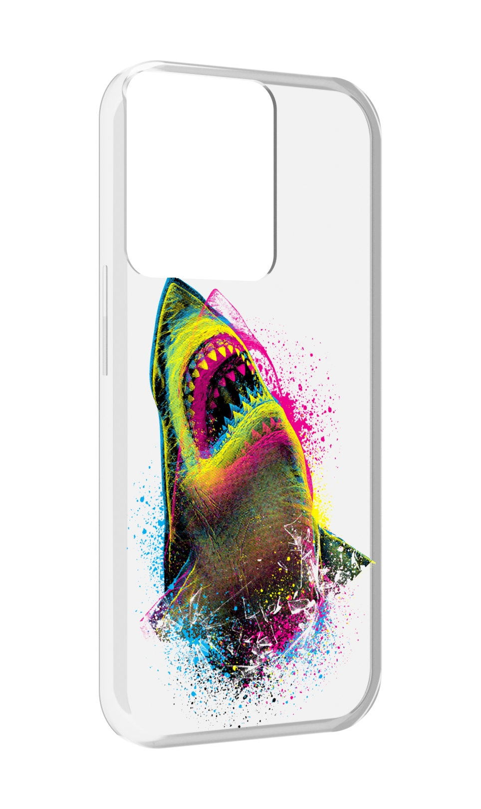 

Чехол MyPads челюсти-2 для OPPO Reno 8, Прозрачный, Tocco