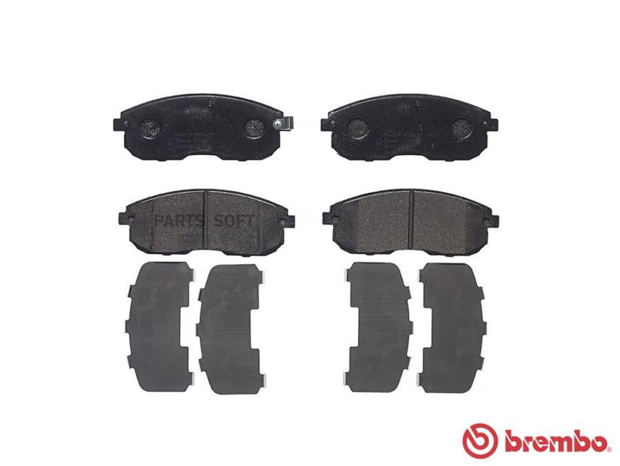

Тормозные колодки brembo передние дисковые P79030