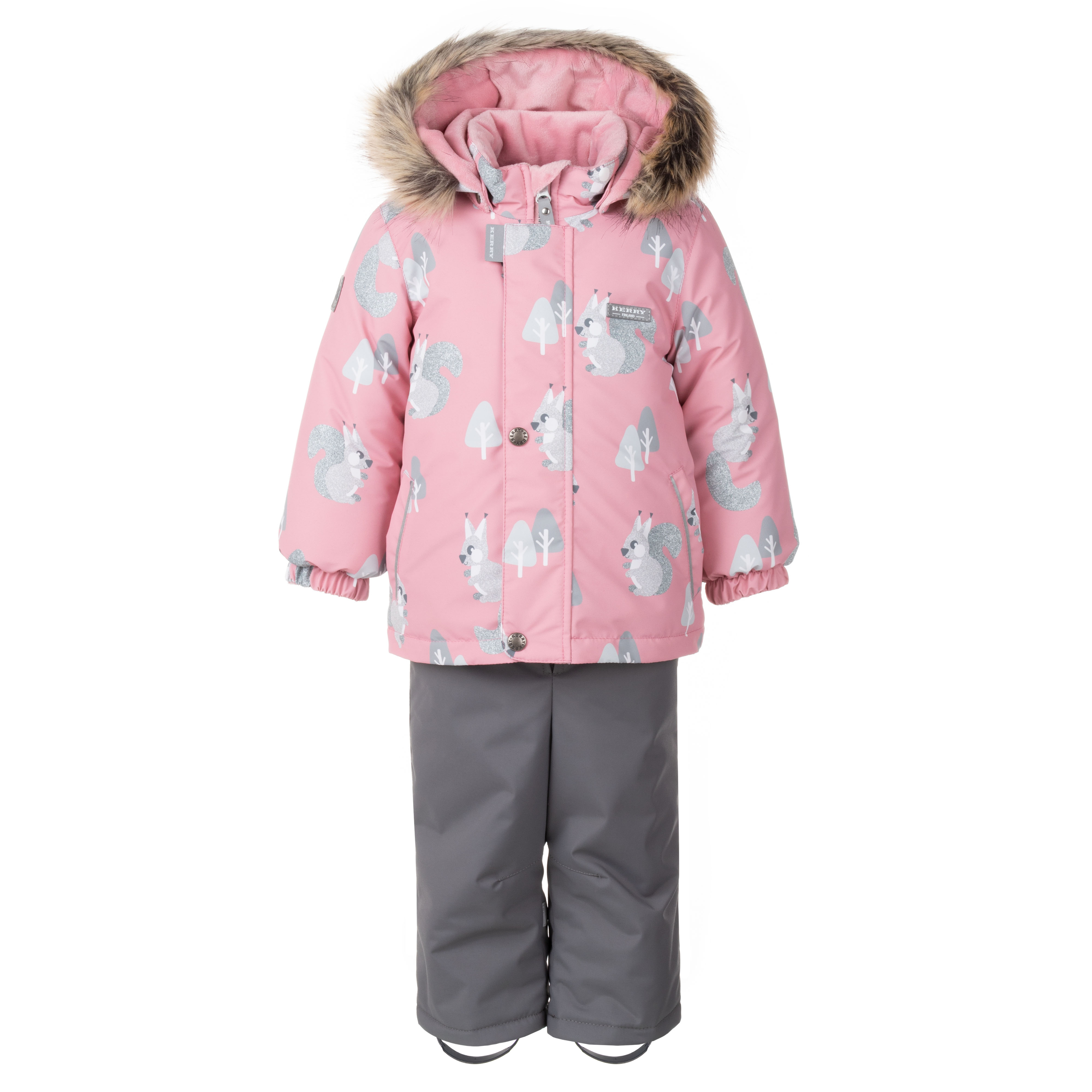 Комплект верхней одежды детскийKERRY K22415 цв. розовый р. 86