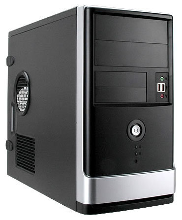 

Корпус для компьютера InWin EMR002 Black/Graphite Mini Tower 400W RB-S400HQ70 U2.0*2+A(HD, 6150885
