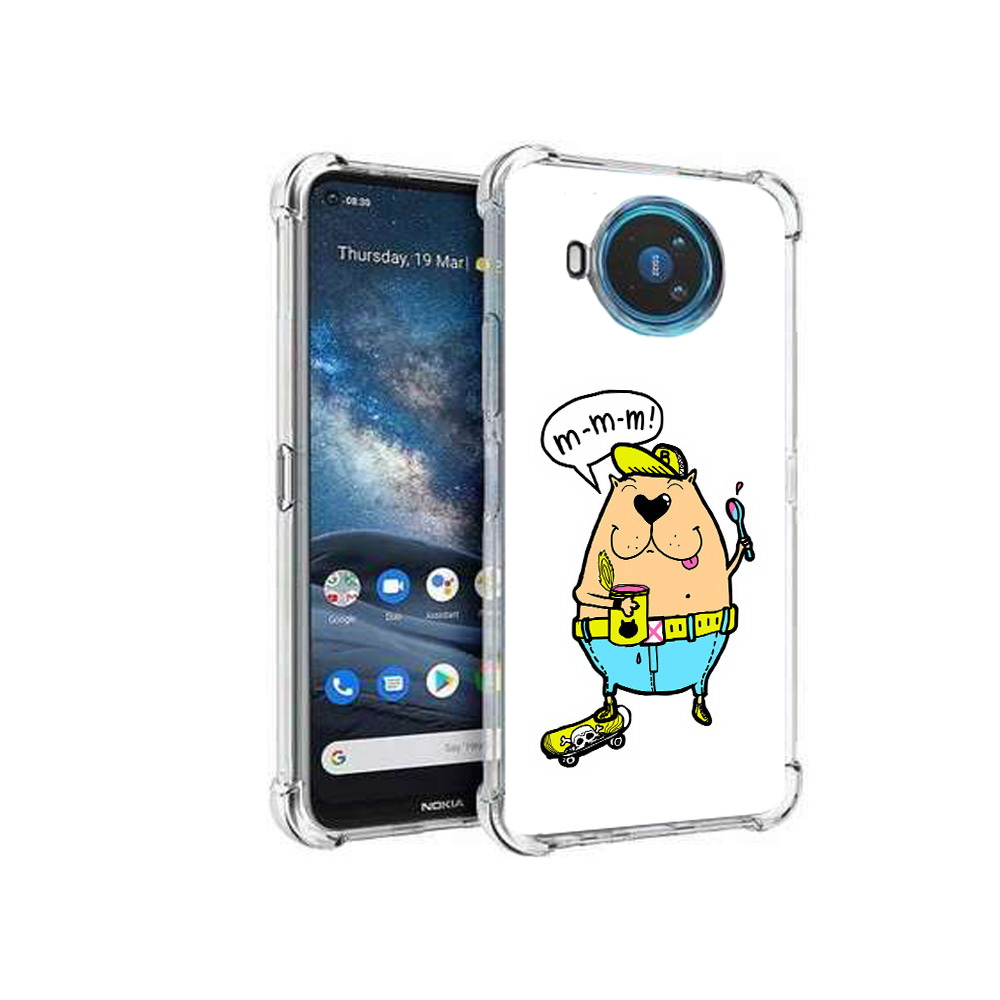 

Чехол MyPads Tocco для Nokia X100 Бобр (PT227057.109.30), Прозрачный, Tocco