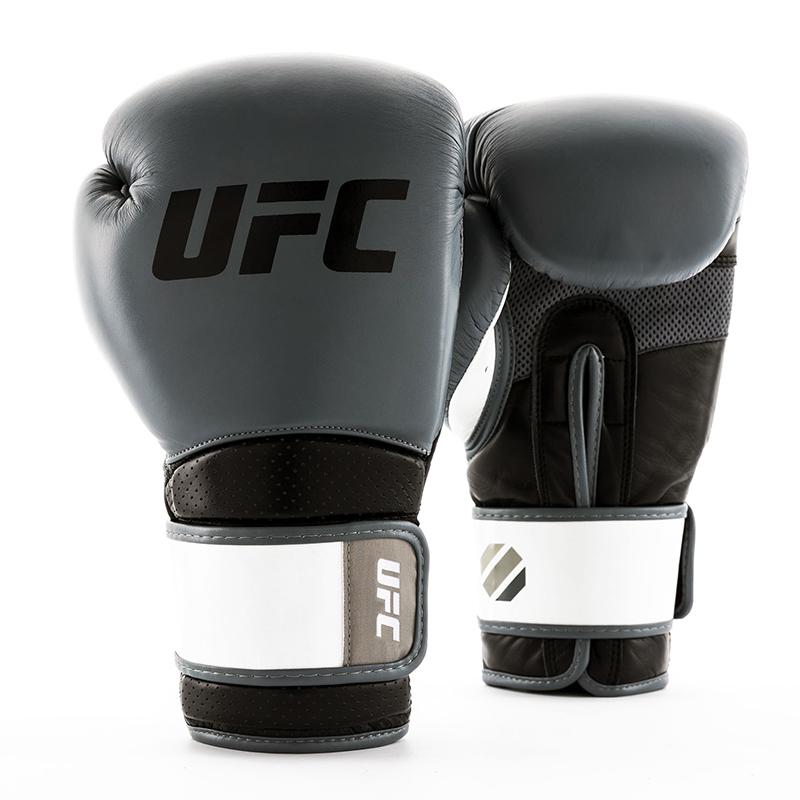 Боксерские перчатки UFC серые, 18 унций