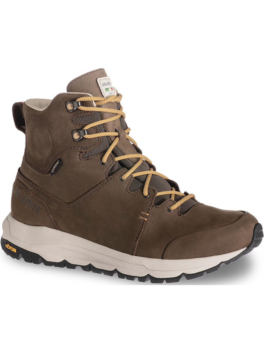 фото Ботинки мужские dolomite braies high gtx 2.0 m's коричневые 6.5 uk