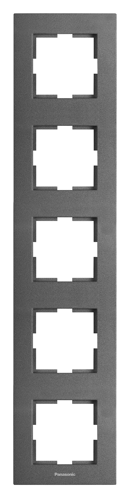 

Рамка Panasonic Karre Plus WKTF08152DG-RU 5x вертикальный монтаж пластик дымчатый (упак.:1
