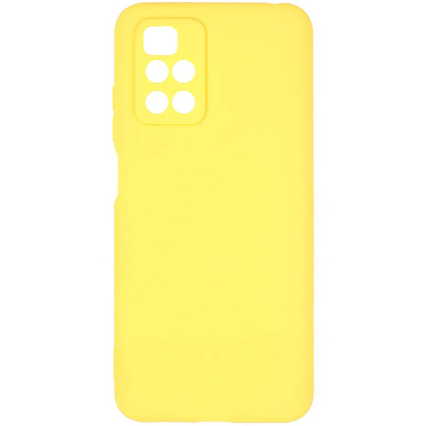 

Силиконовый чехол для Xiaomi Redmi 10 Soft Matte с защитой камеры Желтый, для Xiaomi Redmi 10 Soft Matte с защитой камеры Желтый