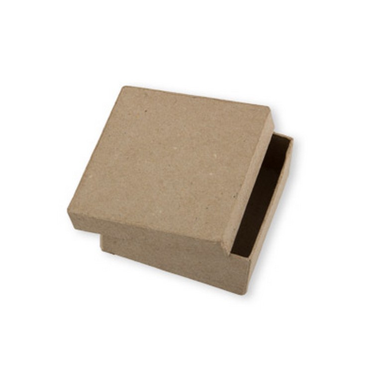 Love2art Заготовки для декорирования коробка в форме квадрата 2 шт PAM-014, 7x7x3 см