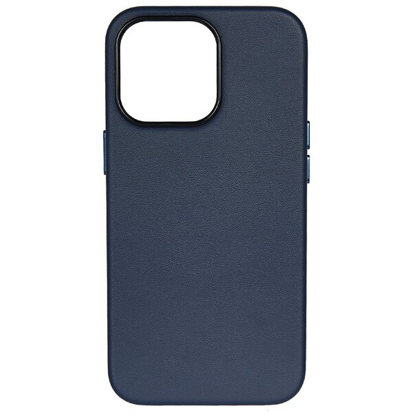 фото Чехол накладка для apple iphone 13 pro max k-doo noble collection magsafe темно синий