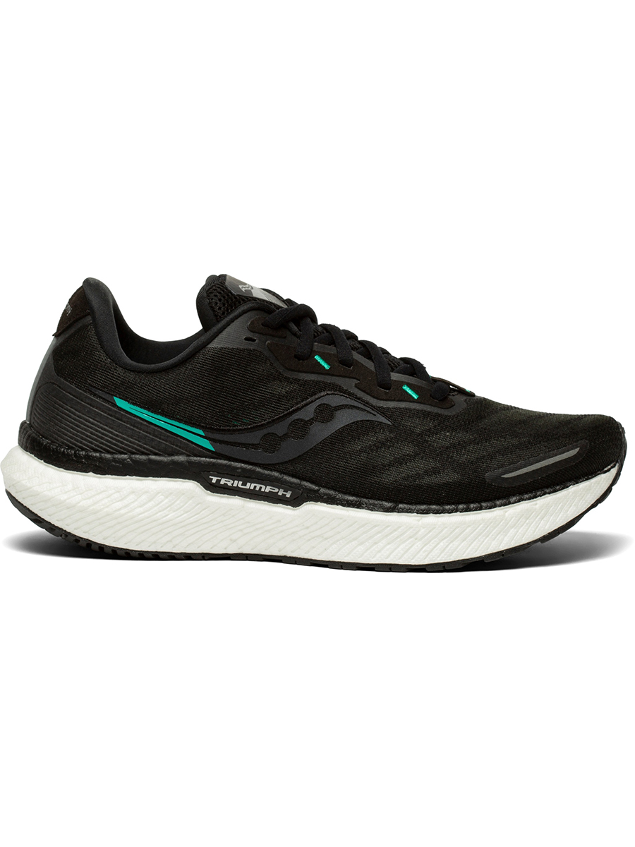 фото Кроссовки женские saucony triumph 19 w черные 7 us