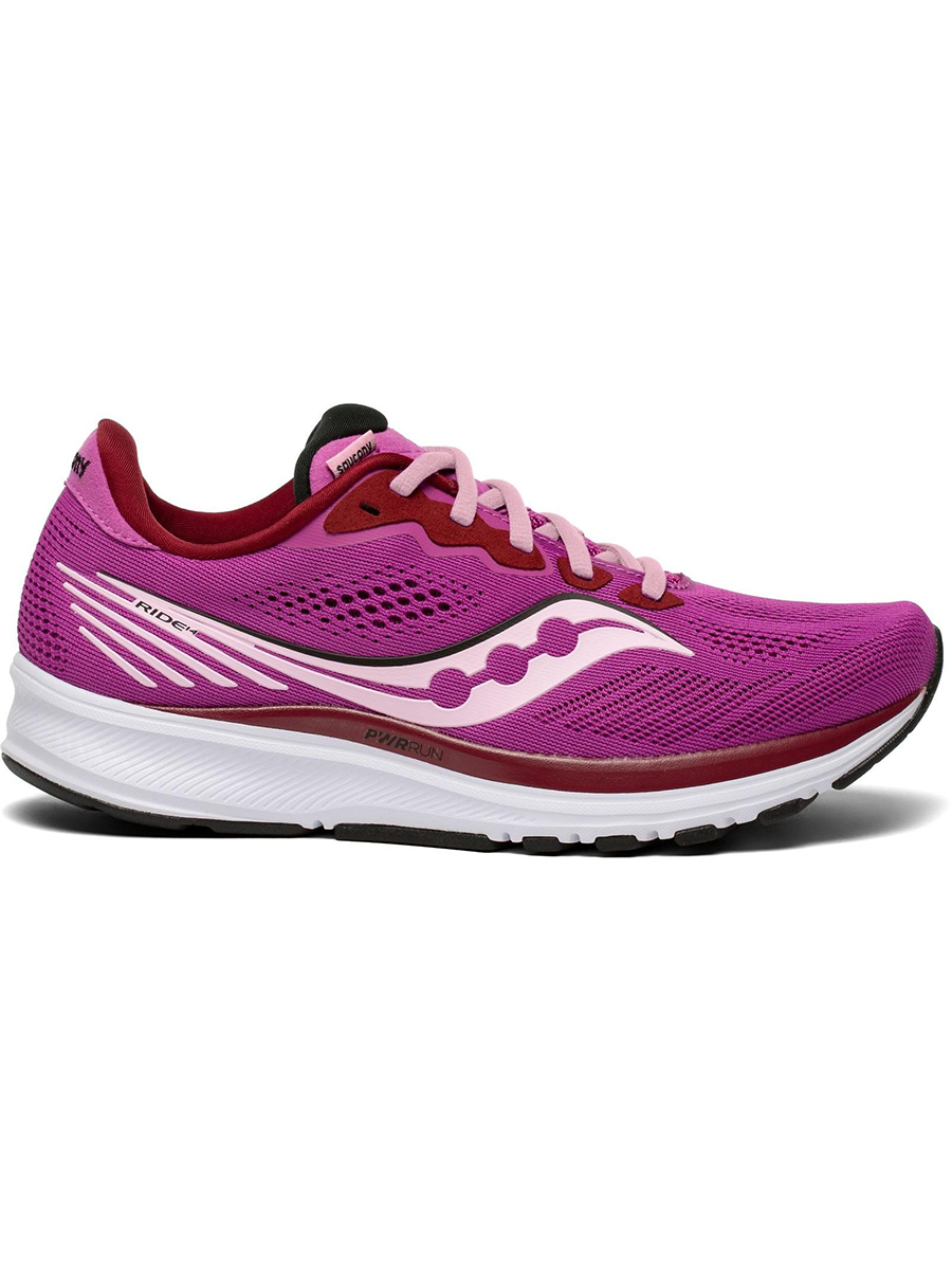 фото Кроссовки женские saucony ride 14 w розовые 7.5 us