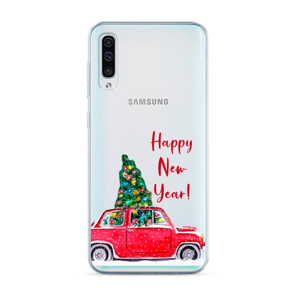 

Чехол на Samsung Galaxy A30s "Happy New Year", Красный;зеленый, 28850-5