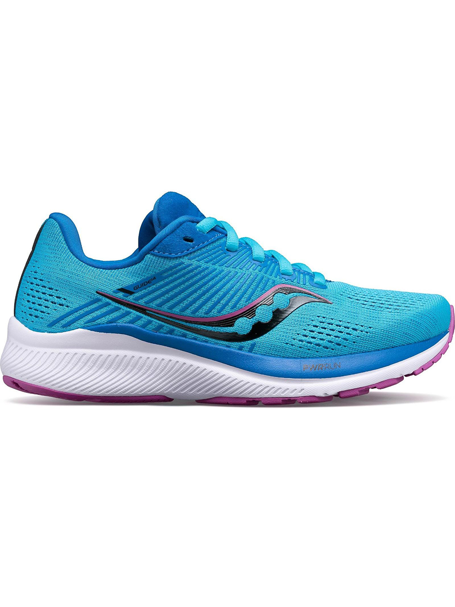 фото Кроссовки женские saucony guide 14 w голубые 7 us