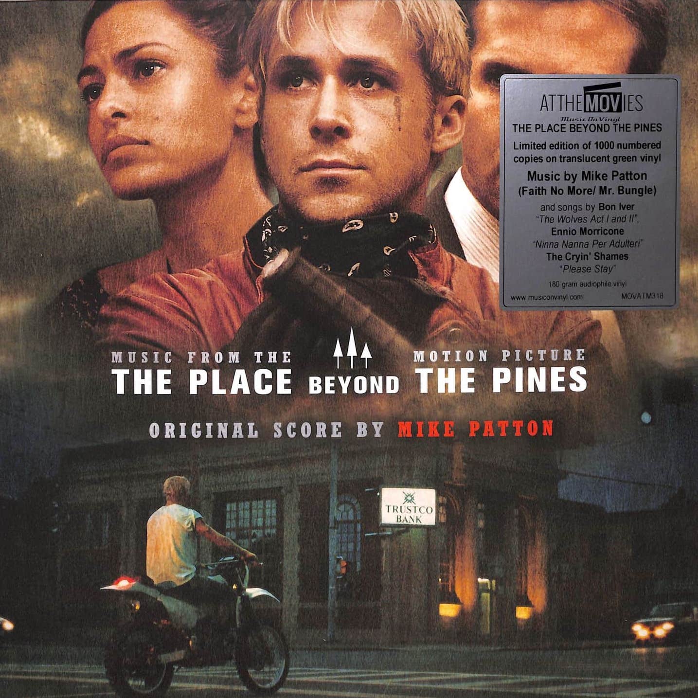 

Mike Patton The Place Beyond The Pines Red Translucent Vinyl LP