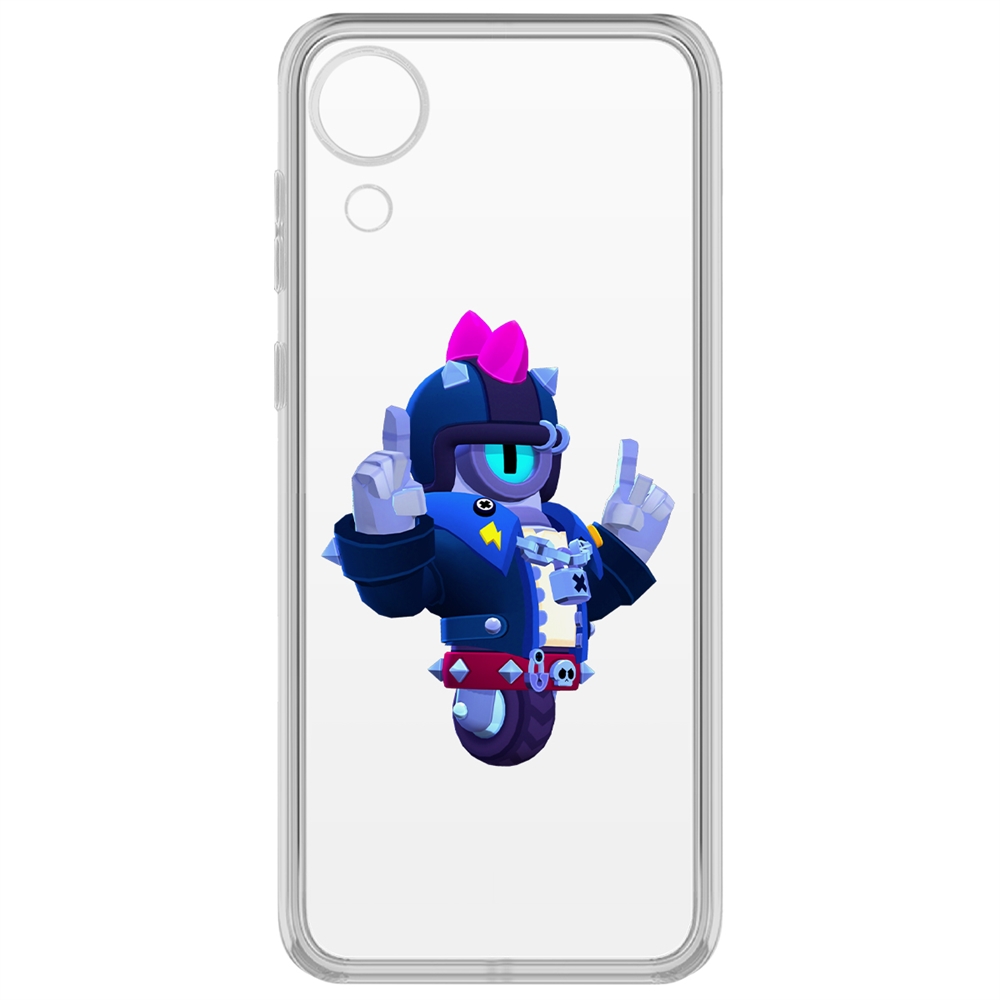

Чехол-накладка Brawl Stars-Дикий Сту для Samsung Galaxy A03 Core (A032), Прозрачный
