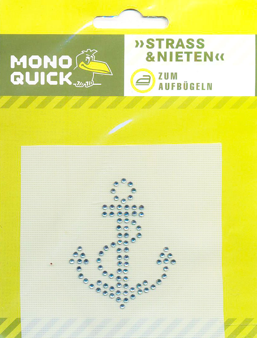 

Термоаппликация Mono Quick (16486) – Якорь стразы