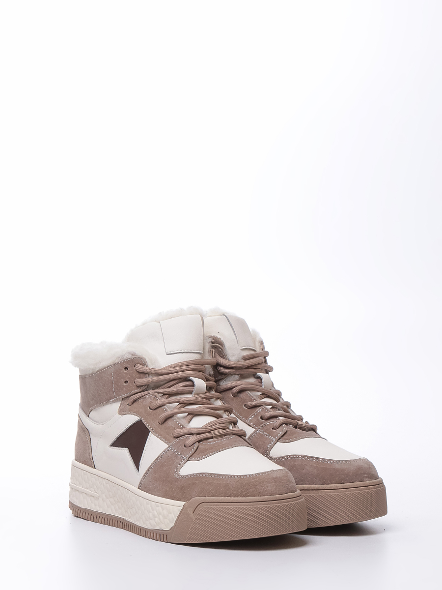 

Кеды женские Color Me SZ082-3BPEM бежевые 38 RU, SZ082-3BPEM