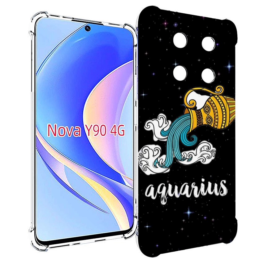 

Чехол MyPads знак зодиака водолеи 2 для Huawei Nova Y90 (CTR-LX1) / Enjoy 50 Pro, Tocco