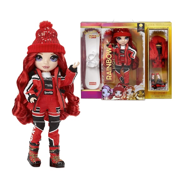 Кукла Rainbow High Winter Break Fashion Doll- Ruby Anderson (Red) 574286 кукла rainbow high junior high руби андерсон