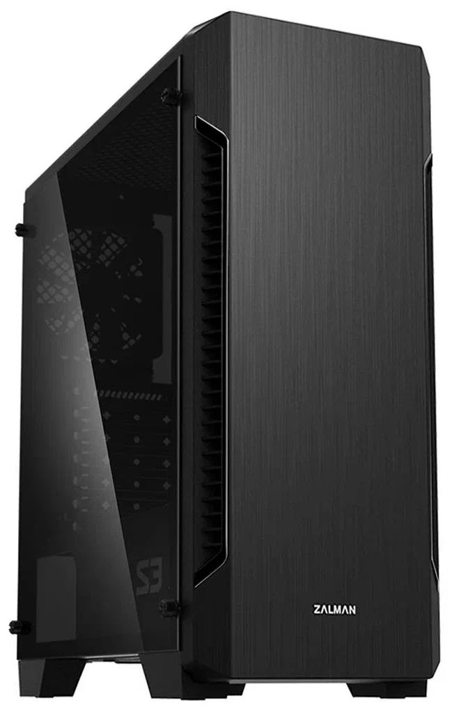 

Корпус компьютерный Zalman S3 black Black, S3 black