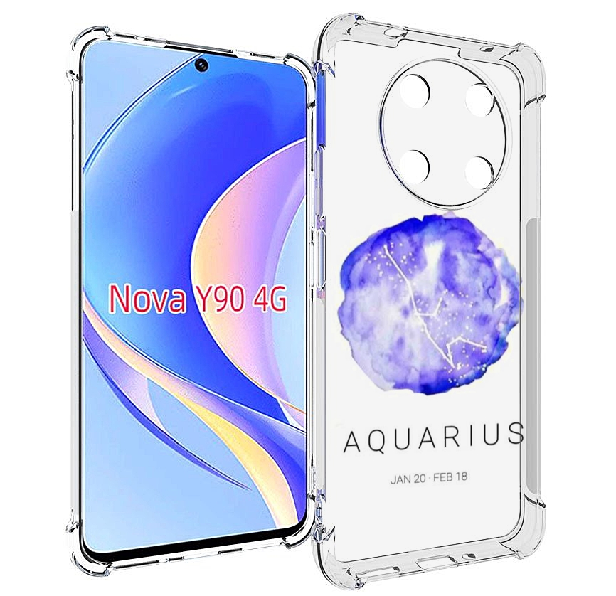 

Чехол MyPads знак зодиака водолеи 5 для Huawei Nova Y90 (CTR-LX1) / Enjoy 50 Pro, Tocco