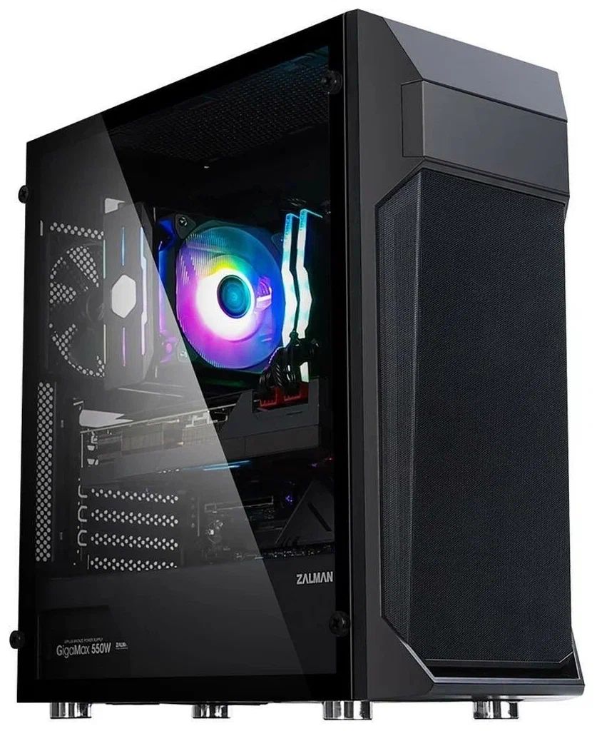 

Корпус компьютерный Zalman Z1 PLUS (Z1 Plus) Black, Z1 PLUS