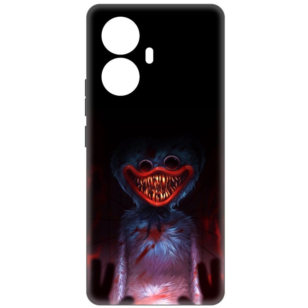 

Чехол-накладка Софт Атака Хаги Ваги для Realme 10 Pro+, Черный