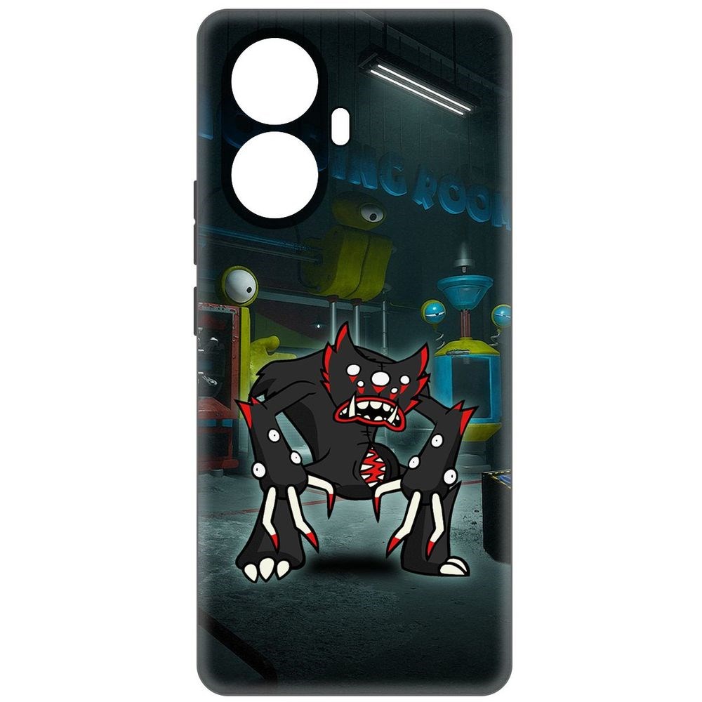 

Чехол-накладка Софт Хаги Ваги - Килли Вилли для Realme 10 Pro+, Черный