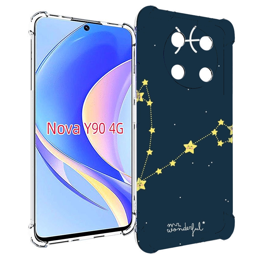 

Чехол MyPads знак зодиака рыбы 1 для Huawei Nova Y90 (CTR-LX1) / Enjoy 50 Pro, Tocco