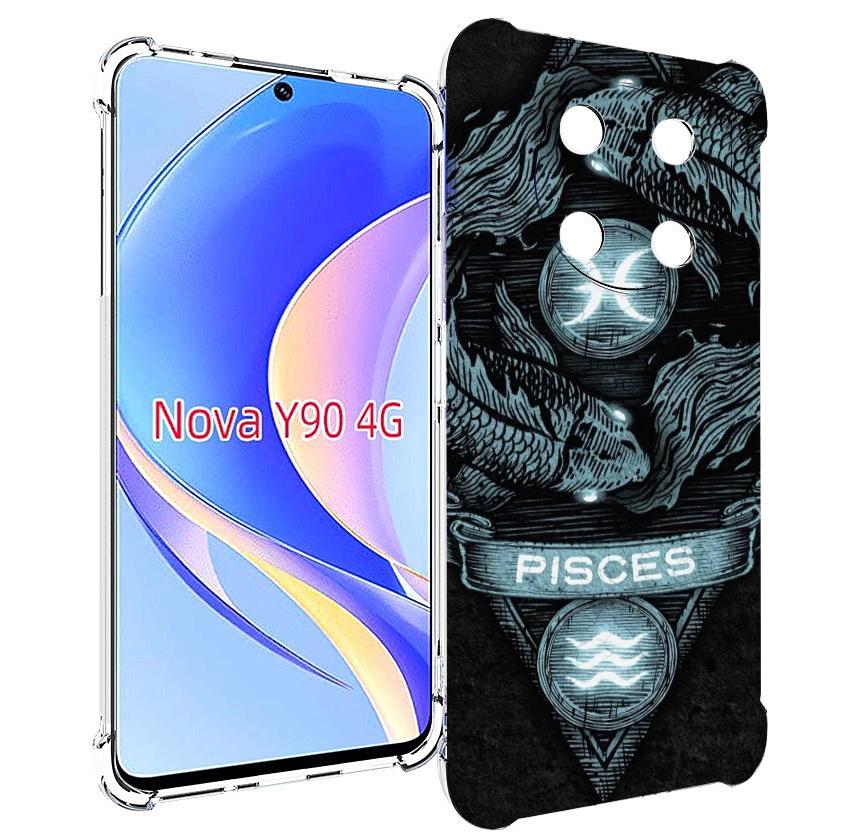 

Чехол MyPads знак зодиака рыбы 4 для Huawei Nova Y90 (CTR-LX1) / Enjoy 50 Pro, Tocco