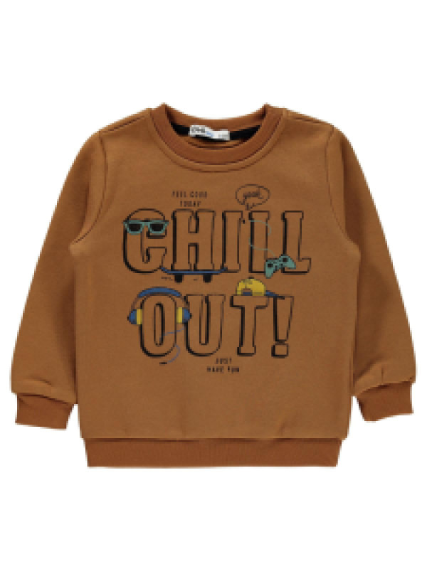 

Свитшот Civil 199582207K21-1, 3-4 лет, корицы (доставка из-за рубежа), 199582207K21
