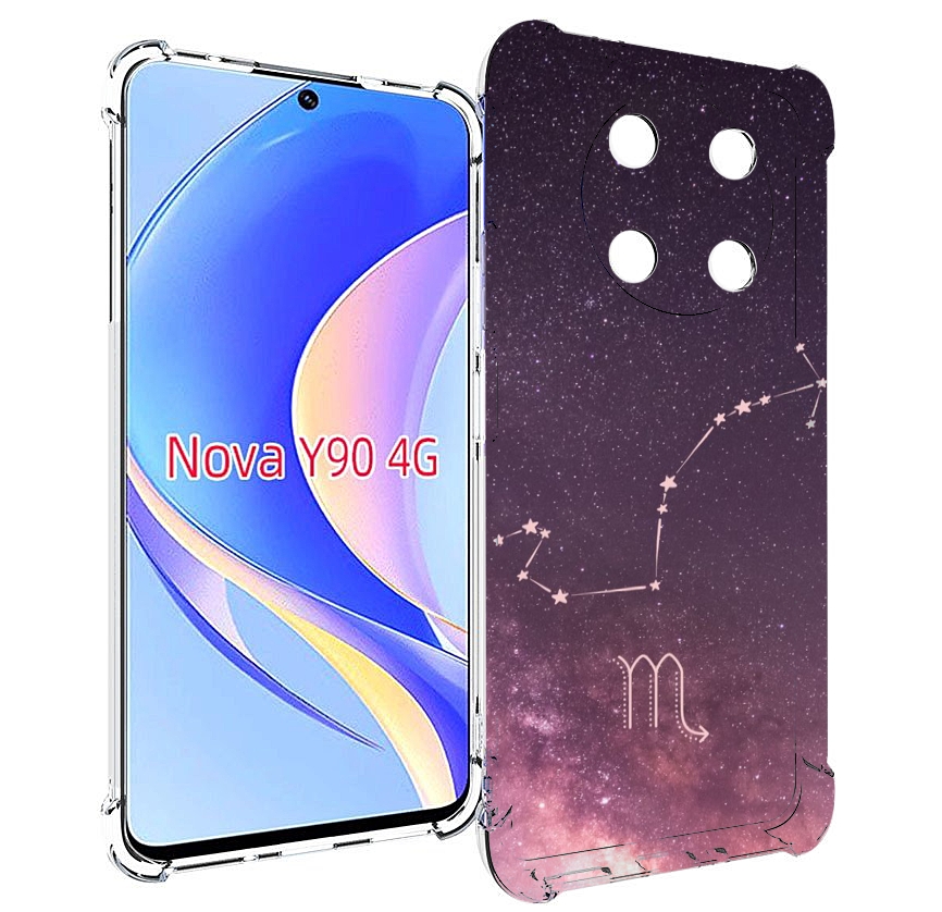 

Чехол MyPads знак зодиака скорпион 4 для Huawei Nova Y90 (CTR-LX1) / Enjoy 50 Pro, Tocco