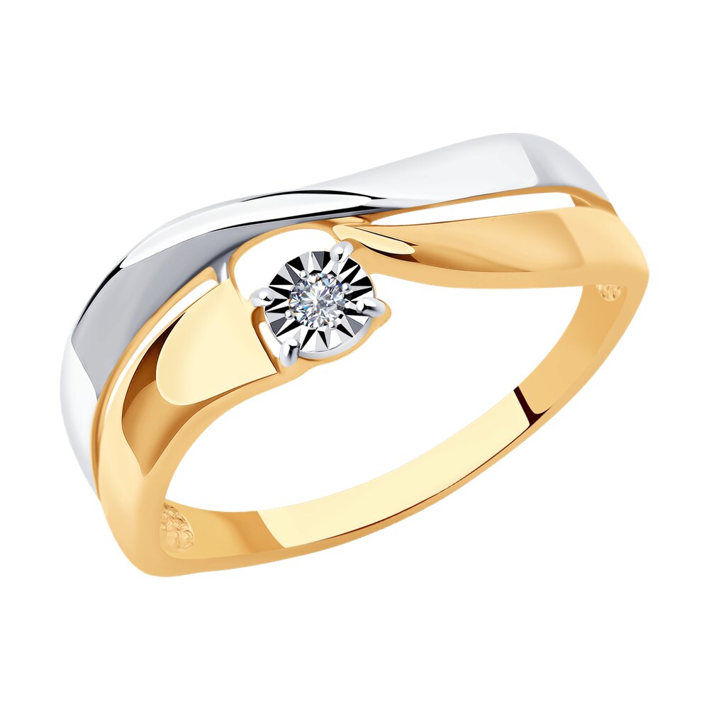 

Кольцо из золота р. , SOKOLOV Diamonds 1011557, бриллиант, 1011557