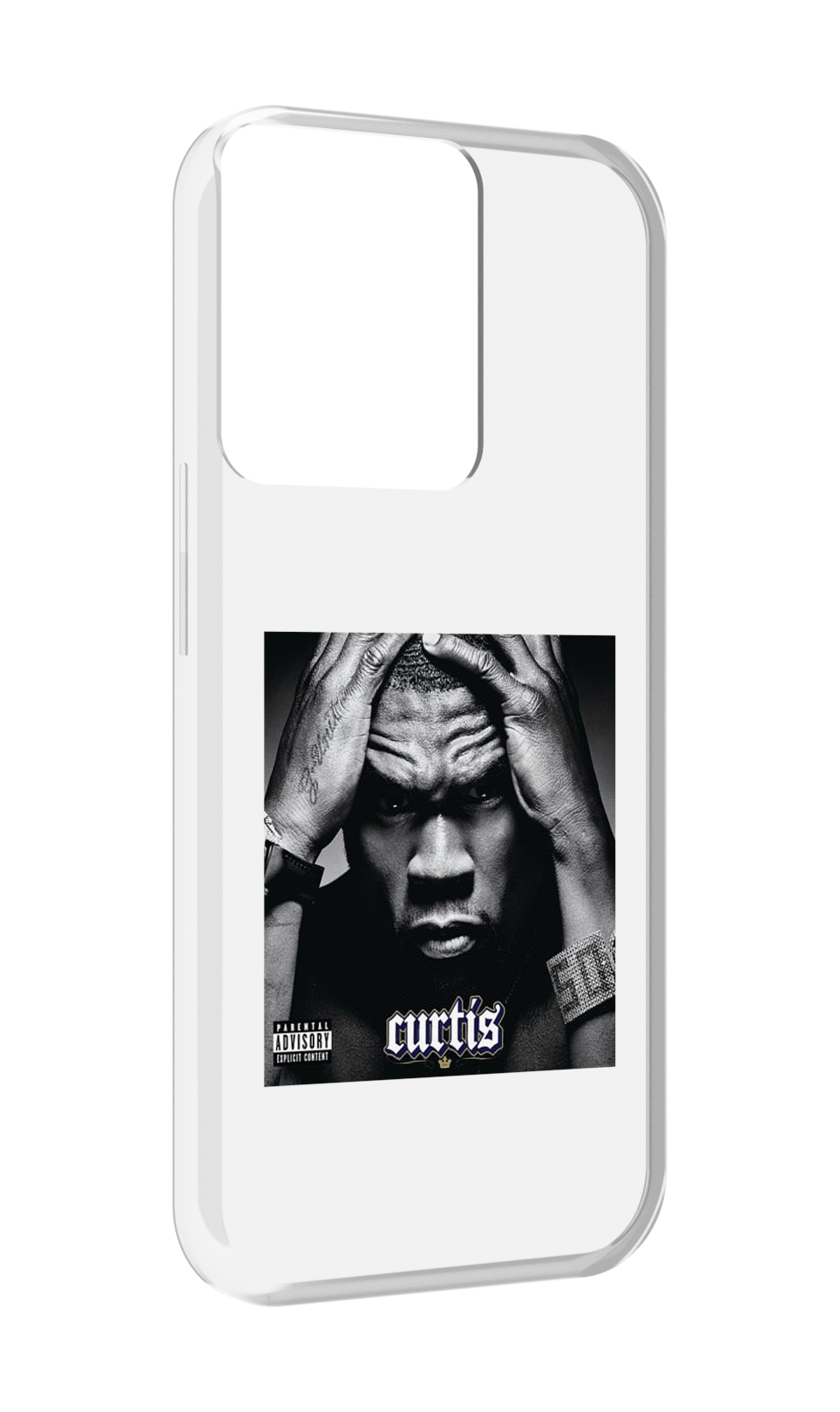 

Чехол MyPads 50 Cent - Curtis для OPPO Reno 8, Прозрачный, Tocco