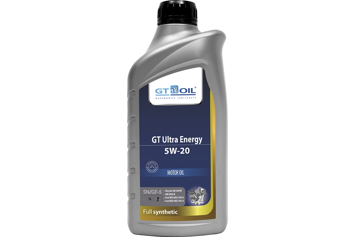 

Моторное масло GT OIL ultra energy 5w20 api sn/gf-5 1л