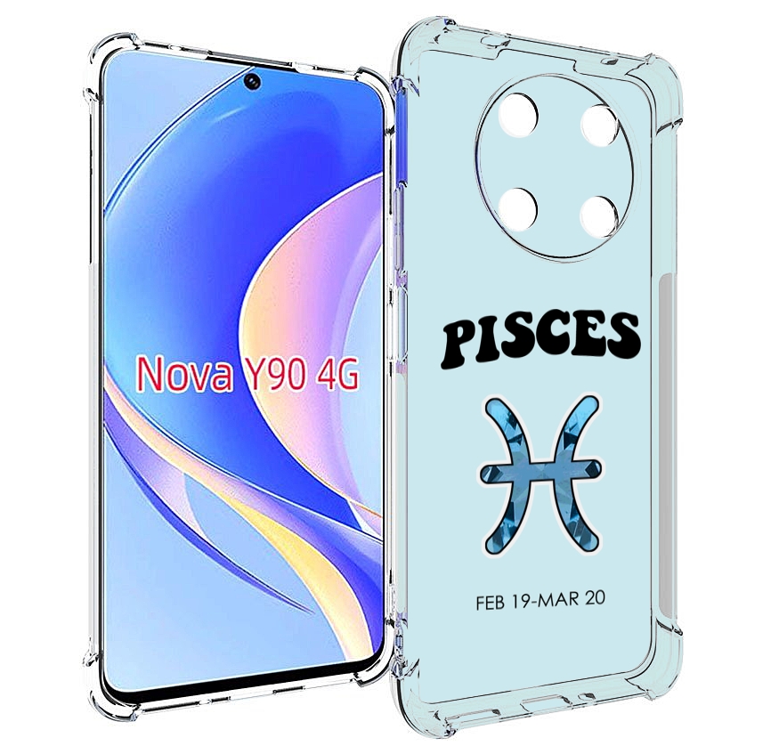 

Чехол MyPads знак-зодиака-рыбы-3 для Huawei Nova Y90 (CTR-LX1) / Enjoy 50 Pro, Tocco