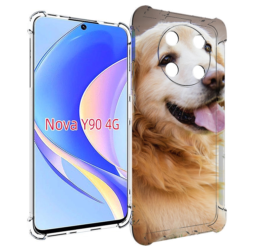 

Чехол MyPads золотистыи ретривер для Huawei Nova Y90 (CTR-LX1) / Enjoy 50 Pro, Tocco