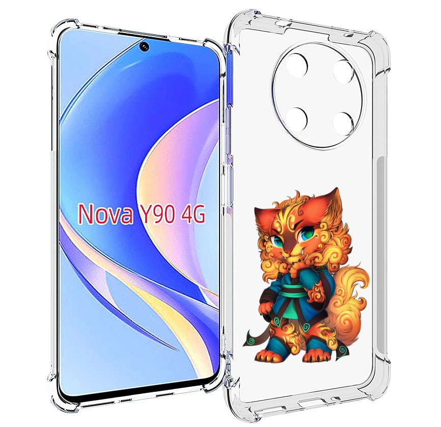 

Чехол MyPads золотой-кот для Huawei Nova Y90 (CTR-LX1) / Enjoy 50 Pro, Tocco