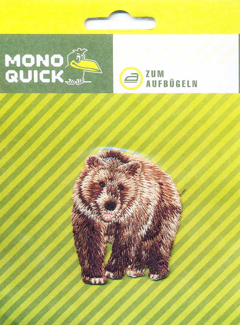 

Термоаппликация Mono Quick (10227) – Бурый медведь