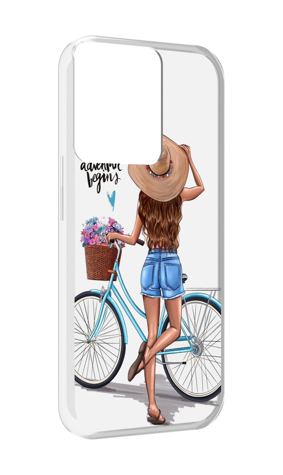 

Чехол MyPads Adventure женский для OPPO Reno 8, Прозрачный, Tocco