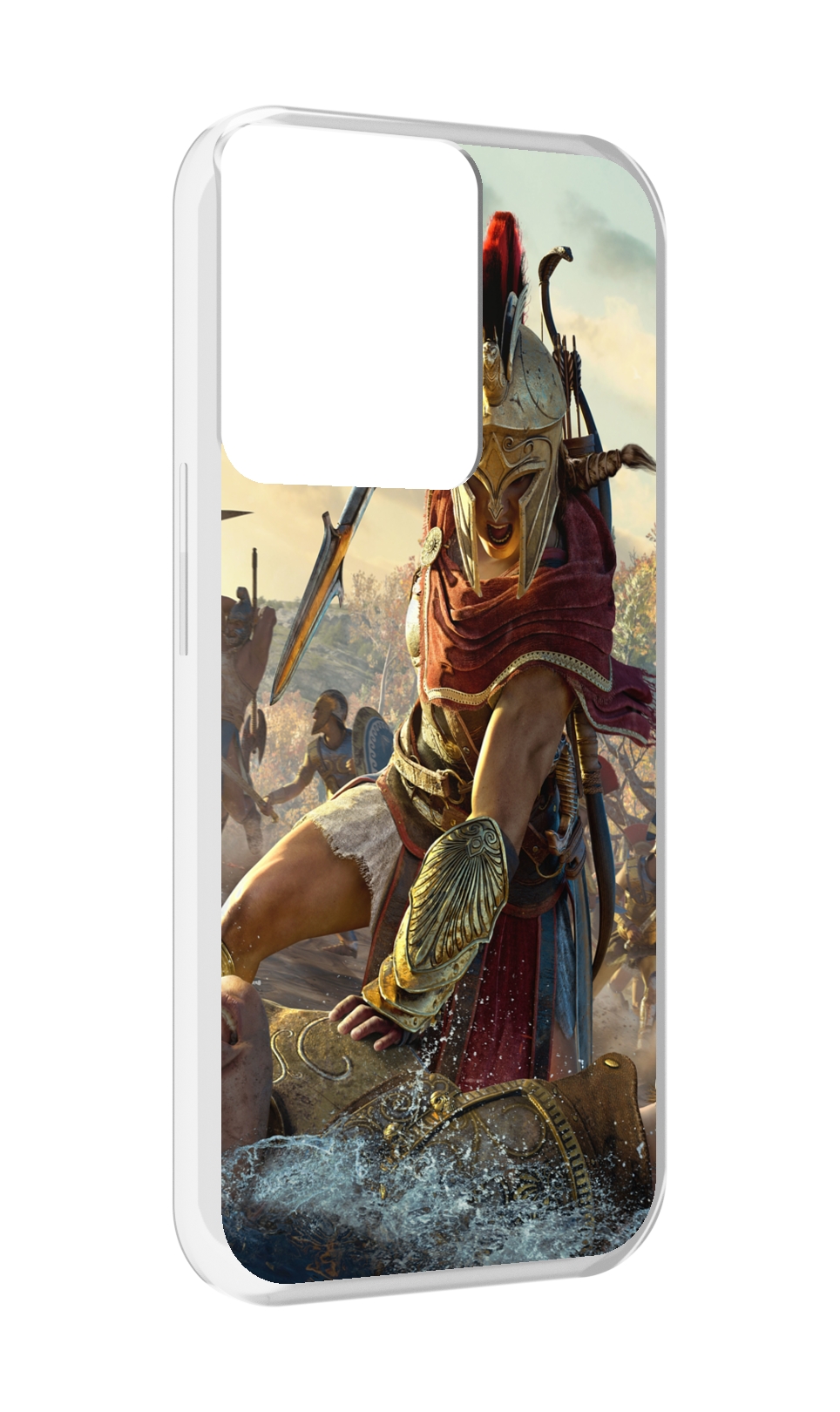 

Чехол MyPads Assassin's Creed Odyssey Kassandra мужской для OPPO Reno 8, Прозрачный, Tocco