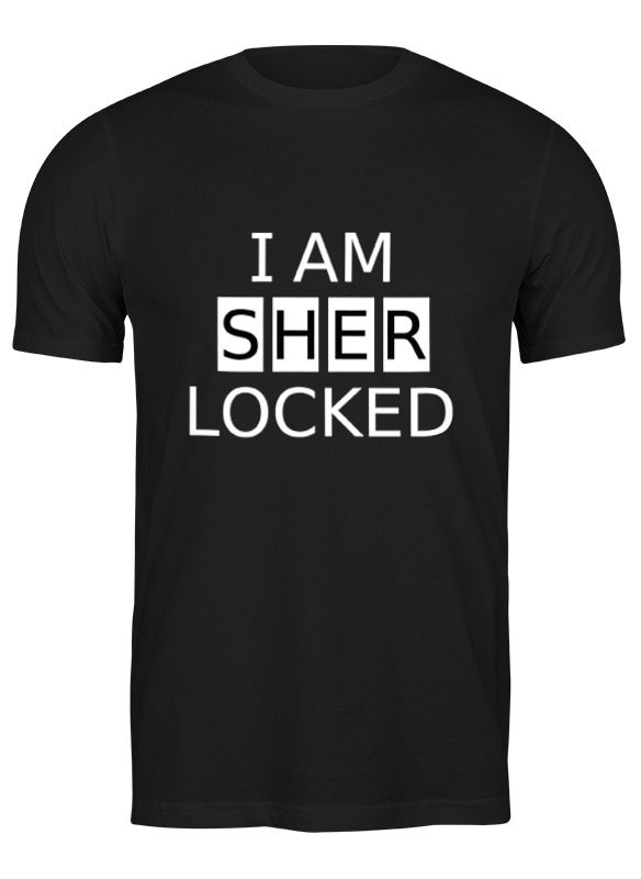 

Футболка мужская Printio Шерлок (sherlock) черная 3XL, Черный, Шерлок (sherlock)