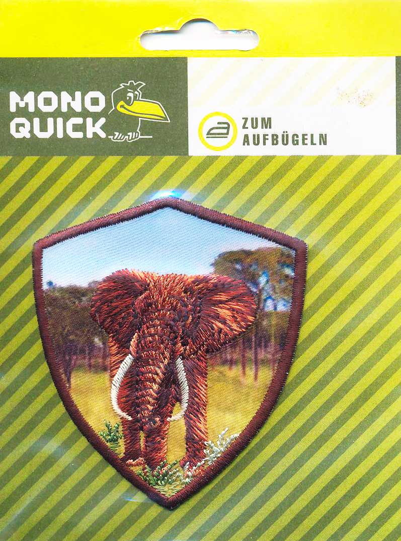 

Термоаппликация Mono Quick (10352) – Африка, слон